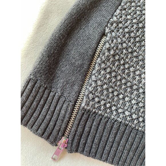 Banana Republic Mens Knit Sweater With Side Zippers Lg Preppy Gorpcore Campcore - Picture 7 of 10